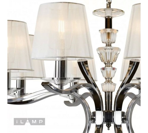 Подвесная люстра iLamp RM5231/8CR Omega