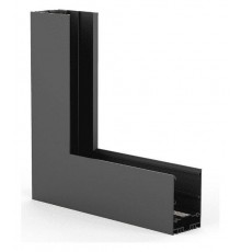 Соединитель угловой внутренний для треков накладных Arlight 046924 MAG-CON-4563-L90-INT