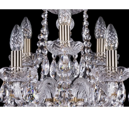 Подвесная люстра Bohemia Ivele Crystal 1402/6_3/195/Pa 1402