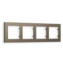 Рамка на 4 поста Ambrella Volt AF220634 Techno