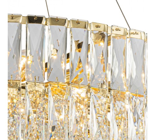 Подвесная люстра Indigo 12050/18P Gold Vortice