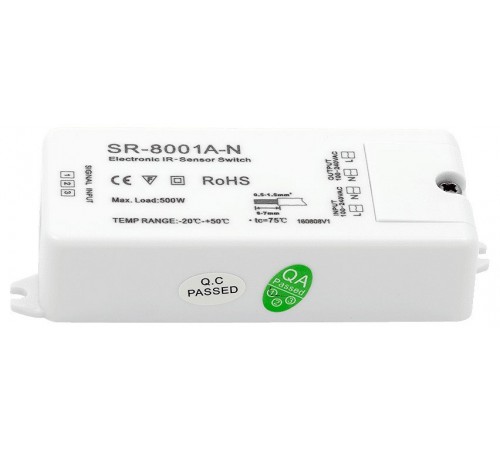 Контроллер-выключатель SWG SR-8001A-N ИК-датчики "взмаx руки"