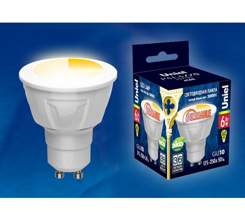 Лампа светодиодная Uniel UL-00003990 Яркая Dim