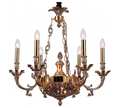 Подвесная люстра Lucia Tucci FIRENZE 1781.6.2 antique gold Firrnze