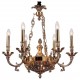Подвесная люстра Lucia Tucci FIRENZE 1781.6.2 antique gold Firrnze
