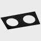 Рамка на 2 светильника Italline SP 02 black SP