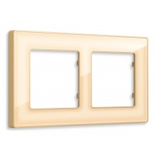 Рамка на 2 поста Ambrella Volt AF580602 Arctic