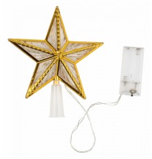 Верхушка на елку (16х5х18 см) Звезда-4 UL-00010942