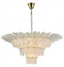 Подвесная люстра Newport 8812/C new gold white VICTORIA