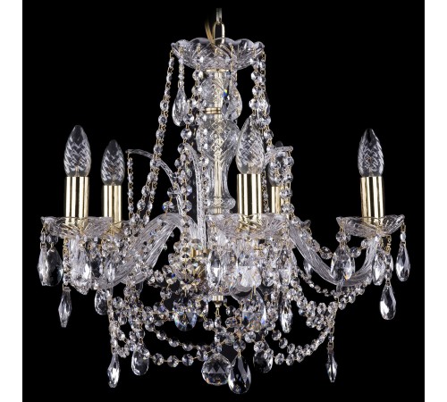 Подвесная люстра Bohemia Ivele Crystal 1411/5/160/G 1411