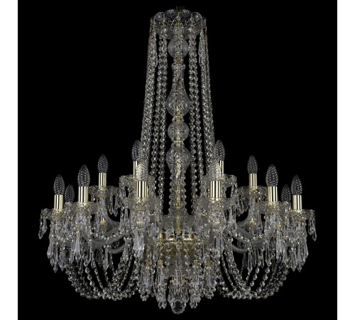Подвесная люстра Bohemia Art Classic 11.23.12+6.300.h-95.Gd.Dr 11.23