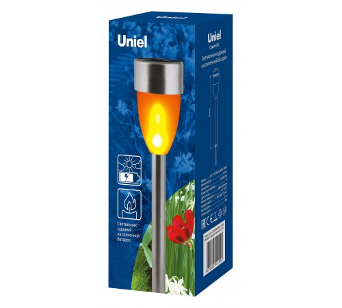 Наземный низкий светильник Uniel UL-00007926 Metal torch