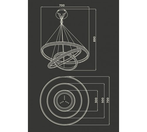 Подвесной светильник Ambrella Light FA6157 FA