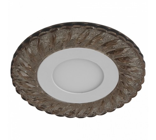 Встраиваемый светильник Эра DK LED 15 CHP/WH DK LED 15