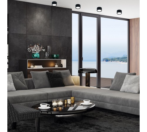 Накладной светильник Escada 20005SMU/03LED SBK 20005LED