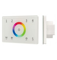 Панель-регулятора цвета RGB сенсорная встраиваемая Arlight 028402 SMART