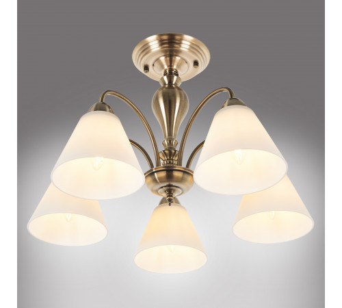 Люстра на штанге MyFar MR1451-5C Anna