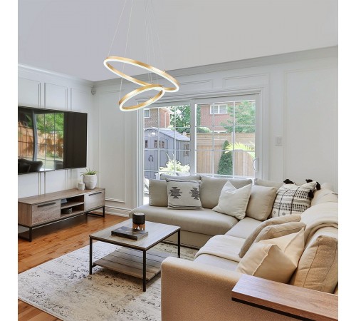 Подвесной светильник Escada 10254/2LED Gold APP Void