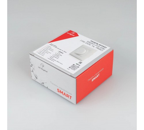 Панель-диммер клавишный встраиваемый Arlight 025040 SMART