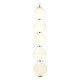 Подвесной светильник Natali Kovaltseva LED LAMPS 81100/5C GOLD WHITE LOFT LED