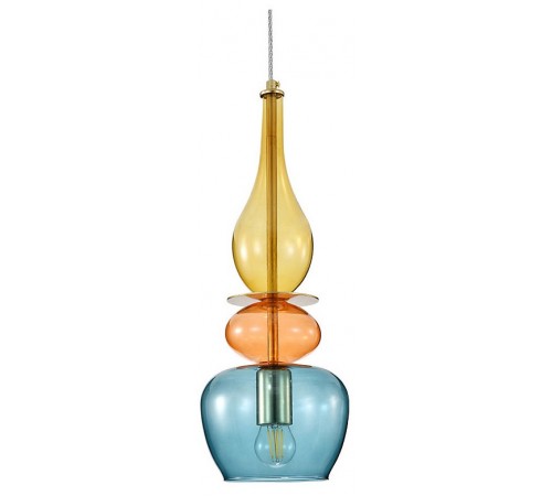 Подвесной светильник Indigo 11065/1P Blue Millefiori