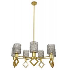 Люстра на штанге Indigo 13025/7R Gold Preda