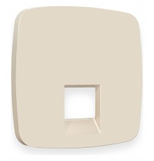 Накладка для розетки RJ-11 или RJ-45 Ambrella Volt OP3320 Quant