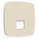Накладка для розетки RJ-11 или RJ-45 Ambrella Volt OP3320 Quant