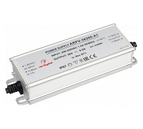 Блок питания с проводом Arlight 035966 ARPV