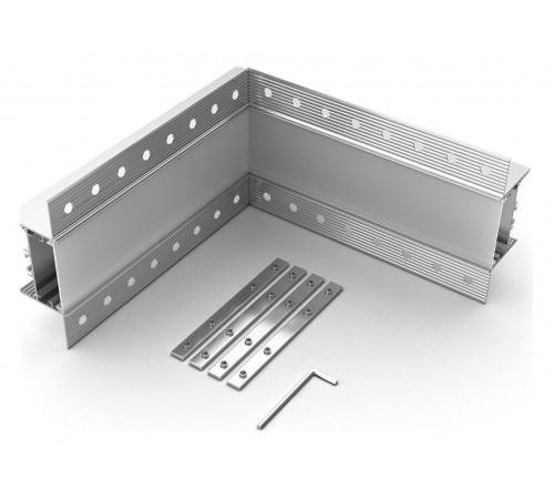 Соединитель угловой L-образный накладной Arlight 030103 S-LUX