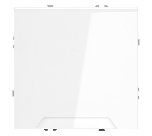 Розетка с заземлением и со шторкой, без рамки с крышкой Voltum VLS040301 S70