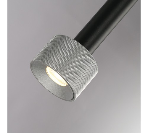 Подвесной светильник iLedex Technical 2362-1 BK+SL Delta