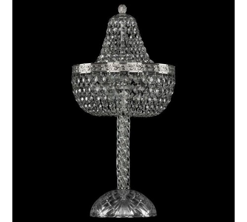 Настольная лампа декоративная Bohemia Ivele Crystal 19111L4/H/25IV Ni 1911