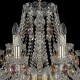 Подвесная люстра Bohemia Art Classic 11.25.12+6.300.Gd.Sp.K777 11.25
