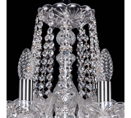 Подвесная люстра Bohemia Ivele Crystal 1402/12/240/Ni 1402