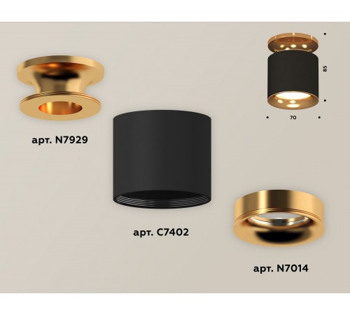 Накладной светильник Ambrella Light XS7402102 XS