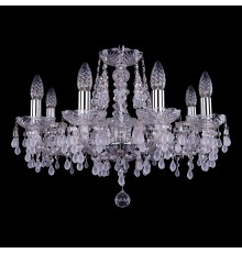 Подвесная люстра Bohemia Ivele Crystal 1410/8/195/Ni/V0300 1410