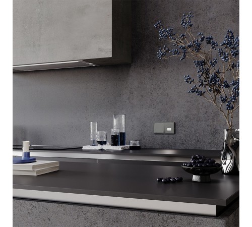 Заглушка для поста с подсветкой, без рамки Voltum VLS070606 S70