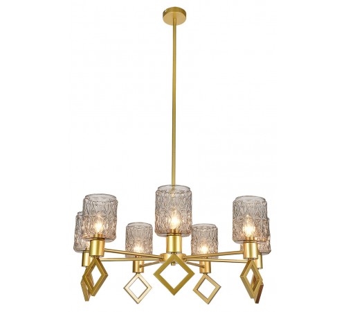 Люстра на штанге Indigo 13025/7R Gold Preda