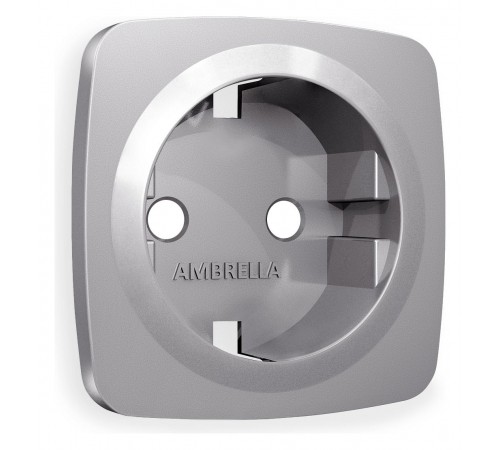 Накладка для розетки с заземлением Ambrella Volt OP5060 Quant
