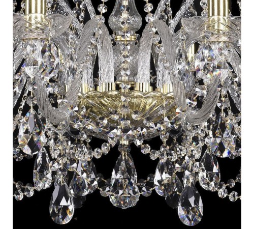 Подвесная люстра Bohemia Ivele Crystal 1411/10/300/G 1411
