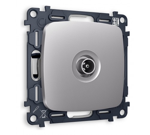 ТВ-розетка оконечная без рамки Ambrella Volt MO513010 Quant