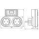 Розетка с таймером Feron 23236 TM25