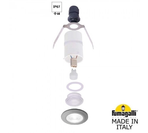 Встраиваемый в дорогу светильник Fumagalli 2L0.000.000.LXZ1L Teresa