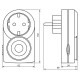 Розетка с таймером Feron 23238 TM50