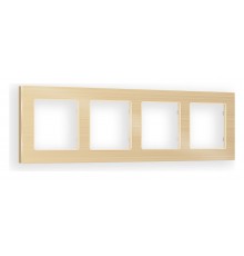 Рамка на 4 поста Ambrella Volt AF550304 Platos Металл