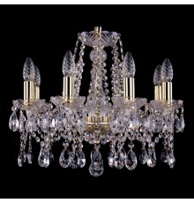 Подвесная люстра Bohemia Ivele Crystal 1413/8/165/G 1413