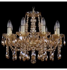 Подвесная люстра Bohemia Ivele Crystal 1413/8/165/G/M721 1413