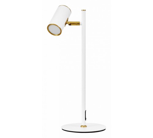 Настольная лампа офисная LUMINA DECO LDT 7731-1 WT+MD MIRRA