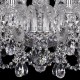 Подвесная люстра Bohemia Ivele Crystal 1411/12+6/300/Ni 1411